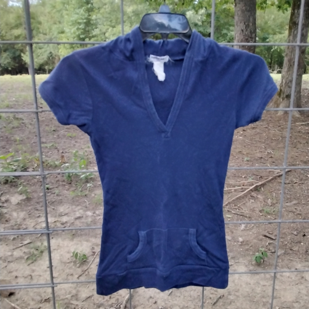 American Dream Clothing Hooded Short-sleeved Shirt